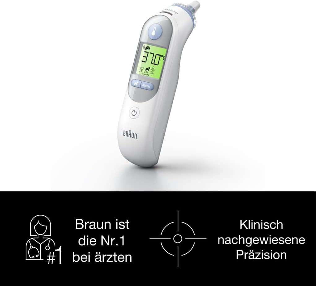 Braun ThermoScan 7 Ohrthermometer, Digital