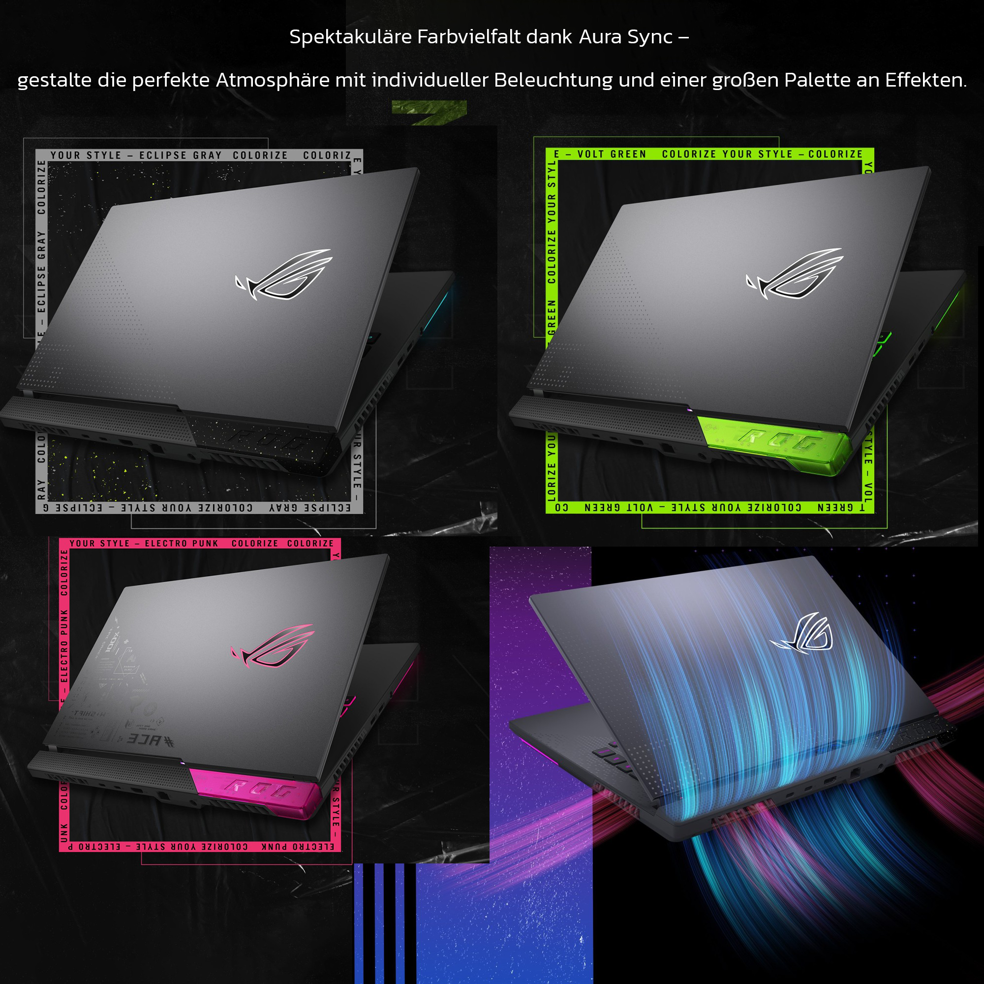 Asus Rog Strix G17 Gaming Laptop, 17,3" WQHD, Ryzen 9 6900HX, RTX3060, W11Home, QWERTZ