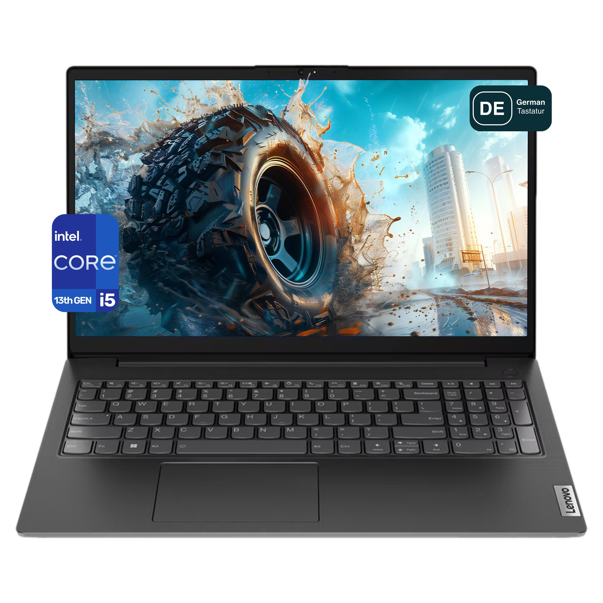 Lenovo V15 G4 Laptop, i5-13420H, 15.6" FHD, QWERTZ, W11Pro